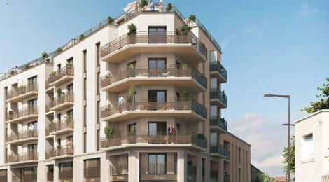 Programme immobilier neuf Évidence - Aulnay-sous-Bois adresse centrale proche du RER B (93600) - Référence : 16383