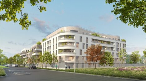 Programme immobilier neuf LE CLOS CHAGALL - Aulnay-sous-Bois près de la  future ligne 16 du métro (93600) - Référence : 18281