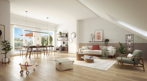 Programme immobilier neuf Les Dryades - Avon : Résidence studio–T5 avec cadre résidentiel et confort optimisé proche des transports (77210) - Référence : 6976