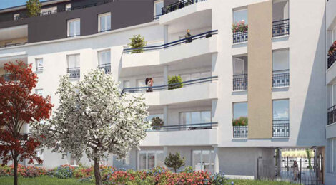 Programme immobilier neuf Natur&Vous - Bagnolet des appartements avec balcons et terrasses (93170) - Référence : 17970
