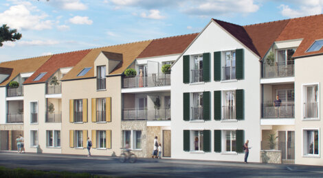 Programme immobilier neuf Symbiose - Ballainvilliers résidence avec terrasses près du tramway (91160) - Référence : 18216