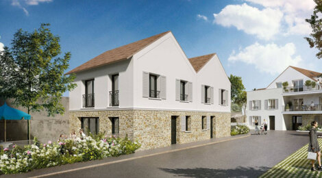 Programme immobilier neuf Le Cèdre Bleu - Ballancourt-sur-Essonne à proximité du RER D (91610) - Référence : 16524