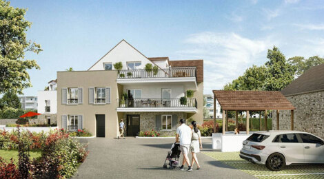 Programme immobilier neuf Le Cèdre Bleu - Ballancourt-sur-Essonne à proximité du RER D (91610) - Référence : 16524
