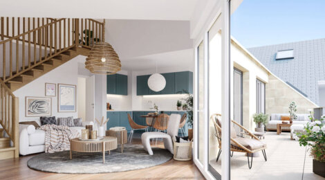 Programme immobilier neuf Les Jardins de Castille - Bessancourt  proche Transilien H (95550) - Référence : 7762