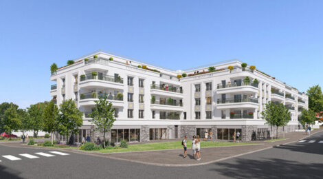 Programme immobilier neuf L'Angle des Arts - Bezons adresse Art Déco proche La Défense (95870) - Référence : 17672