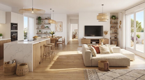 Programme immobilier neuf LES JARDINS DE NEIL - Bezons-Argenteuil près du quartier La Défense (95870) - Référence : 16774