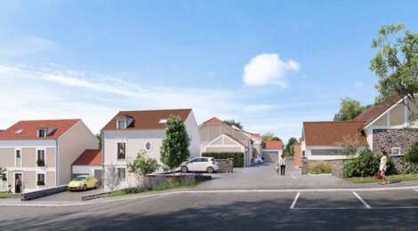 Programme immobilier neuf LE CLOS DES CHATAIGNIERS - Bièvre à proximité de Versailles (91570) - Référence : 8489