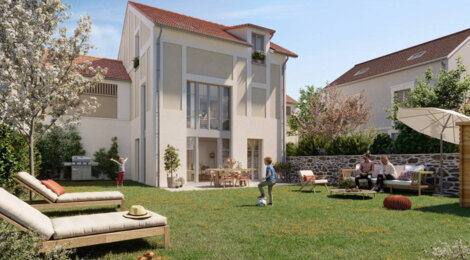 Programme immobilier neuf LE CLOS DES CHATAIGNIERS - Bièvre à proximité de Versailles (91570) - Référence : 8489