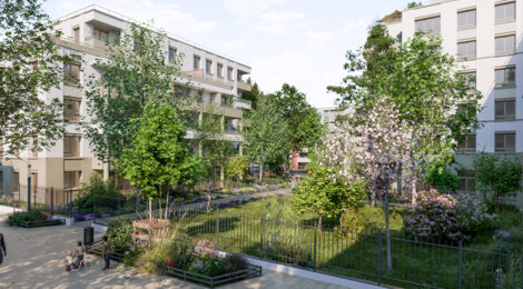 Programme immobilier neuf ESTRELLA - Bobigny à 500 m de la future gare Drancy-Bobigny (93000) - Référence : 17775