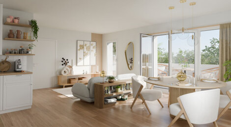 Programme immobilier neuf ESTRELLA - Bobigny à 500 m de la future gare Drancy-Bobigny (93000) - Référence : 17775