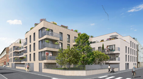 Programme immobilier neuf Les Terrasses d'Aliona - Bobigny : logements neufs sécurisés et verdoyants proche de Paris (93000) - Référence : 18166