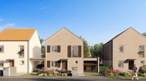 Programme immobilier neuf LE CLOS DES ROCHES - Boissise-le-Roi cadre verdoyant à 9 min du RER D (77310) - Référence : 18368