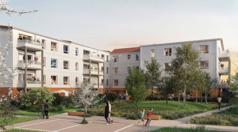 Programme immobilier neuf CARRÉ NOYER - Appartements - Bondoufle au coeur de la ZAC Grand Parc (91070) - Référence : 16548
