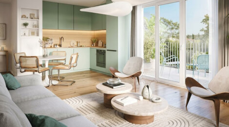 Programme immobilier neuf Carré des Ormes - Bondoufle, une adresse verdoyante et connectée dans le quartier du Grand Parc (91070) - Référence : 17536
