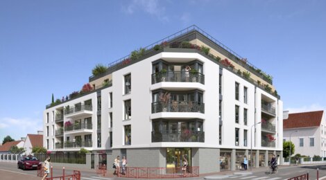 Programme immobilier neuf Le Clos de L'Orme - Bondy en plein quartier du Saule Blanc (93140) - Référence : 14179