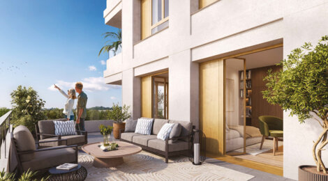 Programme immobilier neuf LES REFLETS DE L'OURCQ - Bondy, vivre proche du tram T1 et de la ligne 15 (93140) - Référence : 16694