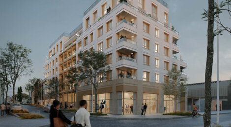 Programme immobilier neuf LES REFLETS DE L'OURCQ - Bondy, vivre proche du tram T1 et de la ligne 15 (93140) - Référence : 16694