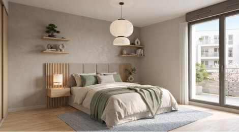 Programme immobilier neuf CASTANEA - Bouffémont : logements neufs sécurisés et verdoyants proche des commodités (95570) - Référence : 15579