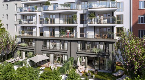 Programme immobilier neuf LES TERRASSES DU MARCHE - Boulogne-Billancourt résidence avec balcon près du métro (92100) - Référence : 18089
