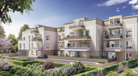 Programme immobilier neuf Coeur Noyer - Brie-Comte-Robert : Résidence T2–T3 avec cadre verdoyant et confort optimisé proche des commodités (77170) - Référence : 5675