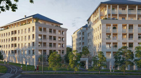 Programme immobilier neuf VILLA FARNESE - Bussy-Saint-Georges cadre moderne proche Paris RER A (77600) - Référence : 17056