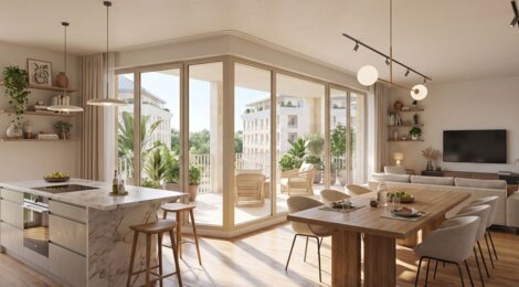 Programme immobilier neuf VILLA FARNESE - Bussy-Saint-Georges RER A et Paris facilement accessibles (77600) - Référence : 18517