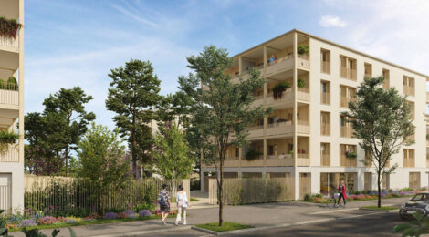 Programme immobilier neuf LES JARDINS DE MONTESPAN - TR Libre - Bussy-Saint-Georges : Résidence studio–T4 avec cadre résidentiel et confort optimisé proche des commodités (77600) - Référence : 14712