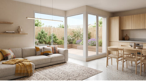 Programme immobilier neuf LES JARDINS DE MONTESPAN - TR Libre - Bussy-Saint-Georges : Résidence studio–T4 avec cadre résidentiel et confort optimisé proche des commodités (77600) - Référence : 14712