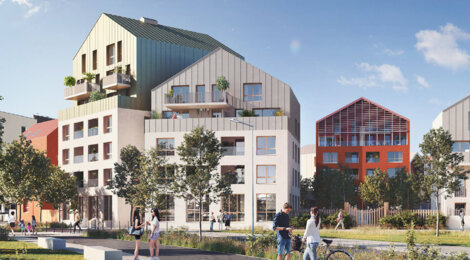 Programme immobilier neuf LES MAISONS DU PARC - LES MAISONS DU PARC - TR1 accession - Carrières-sous-Poissy : Résidence studio–T5 avec cadre écologique et confort optimisé proche des espaces naturels (78955) - Référence : 14335