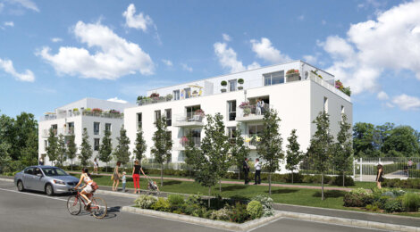 Programme immobilier neuf Les Jardins Saint-Louis - Carrières-sous-Poissy : Résidence T2–T4 avec cadre paysager et confort moderne proche des transports (78955) - Référence : 4894