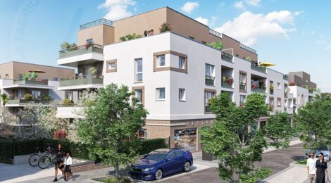 Programme immobilier neuf 9ÈME ART - Carrières-sur-Seine : logements neufs sécurisés et verdoyants proche du RER A (78420) - Référence : 14915