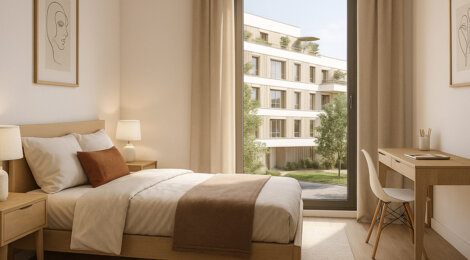 Programme immobilier neuf Sillage (95) - Cergy en plein  quartier de Sainte-Apolline (95000) - Référence : 16769