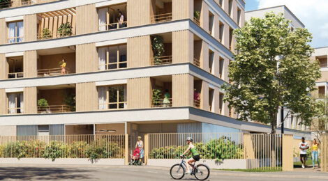 Programme immobilier neuf Sillage (95) - Cergy en plein  quartier de Sainte-Apolline (95000) - Référence : 16769