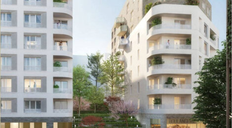 Programme immobilier neuf Le Dahlia - Cergy Pontoise : logements neufs sécurisés et verdoyants proche des transports (95000) - Référence : 8393