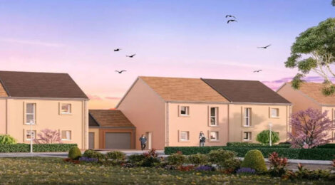 Programme immobilier neuf ECRYN - Cerny : Résidence T3 avec cadre familial et confort optimisé proche des écoles (91590) - Référence : 5108