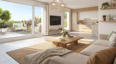 Programme immobilier neuf Terrasses de Neuville - Champigny-sur-Marne à deux pas du RER A et E (94500) - Référence : 15882