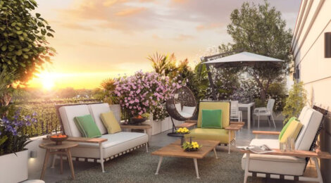 Programme immobilier neuf Terrasses de Neuville - Champigny-sur-Marne à deux pas du RER A et E (94500) - Référence : 15882