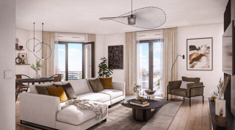 Programme immobilier neuf Le Paris de L'Elégance - Champigny-sur-Marne : logements neufs du studio au T5 proche des transports (94500) - Référence : 15927