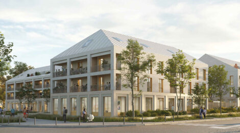 Programme immobilier neuf SQUARE DES ARTS - Chanteloup-en-Brie : résidence de 65 appartements du studio au T5 à 7 km de Disneyland Pari (77600) - Référence : 17113