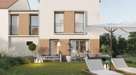 Programme immobilier neuf Domaine des Jeunes Bois (78) - Châteaufort cadre résidentiel proche Paris appartements et maisons (78117) - Référence : 17149