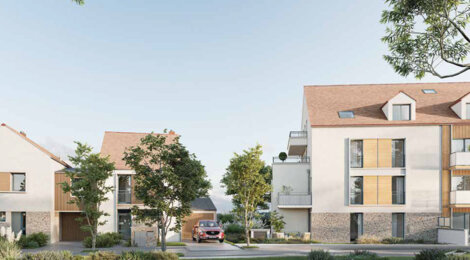 Programme immobilier neuf Domaine des Jeunes Bois (78) - Châteaufort cadre résidentiel proche Paris appartements et maisons (78117) - Référence : 17149
