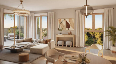 Programme immobilier neuf AUREA - Châtenay-Malabry écoquartier LaVallée près du tram T10 (92290) - Référence : 16520