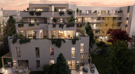 Programme immobilier neuf Les Vergers de Châtenay - Châtenay-Malabry : Résidence studio–T5 avec cadre verdoyant et confort optimisé proche des transports (92290) - Référence : 6819