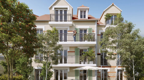Programme immobilier neuf PAVILLON GARNIER - Châtenay-Malabry : Résidence T2–T5 avec cadre pavillonnaire et confort optimisé proche des commodités (92290) - Référence : 6385