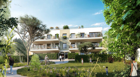 Programme immobilier neuf Allure (78) - Chatou appartements neufs près de la Seine (78400) - Référence : 17794