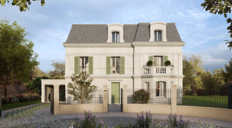 Programme immobilier neuf VILLA DES LANDES - Chatou maison neuve à proximité du RER A (78400) - Référence : 16957