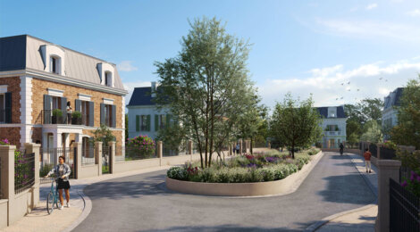 Programme immobilier neuf VILLA DES LANDES - Chatou maison neuve à proximité du RER A (78400) - Référence : 16957