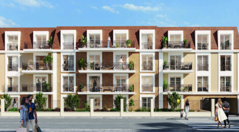 Programme immobilier neuf VILLA AUGUSTE - Chatou proche de la gare RER A (78400) - Référence : 15266