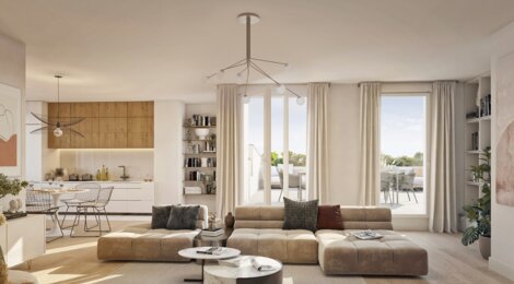 Programme immobilier neuf Coeur Chaville - Chaville : logements neufs sécurisés et verdoyants proche des transports (92370) - Référence : 15501
