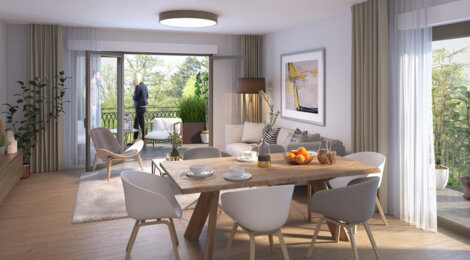 Programme immobilier neuf L’Orée des Coudriers - Chelles vivre dans un écoquartier avec accès rapide à Paris (77500) - Référence : 16286